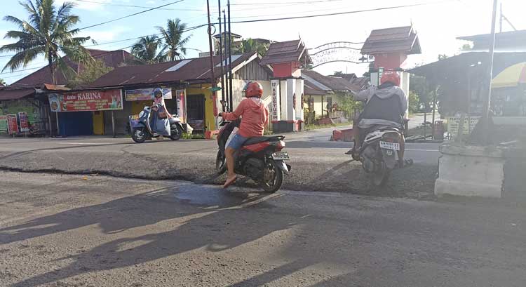 Titik Putar Balik di Ruas Jalan HM Arsyad ini Sulit Dilalui, Legislator Angkat Bicara