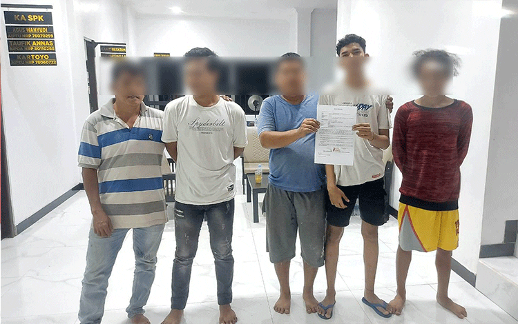 Viral Perkelahian di Terowongan Nur Mentaya Berakhir Damai