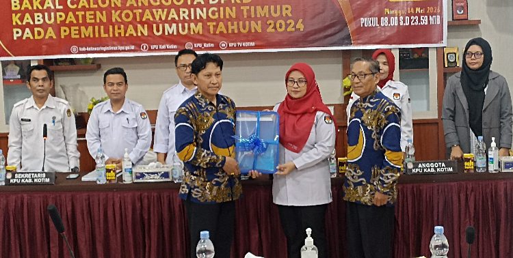 Nasdem Jadi Partai Pertama Daftarkan Bacaleg ke KPU Kotim