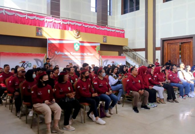 104 Peserta dari Kotim Ikuti Festival Budaya Isen Mulang