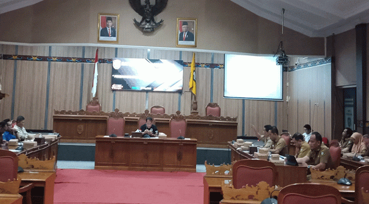 Rapat Bapemperda DPRD Kotim mengenai Perda Penetapan Desa, Senin, 29 Mei 2023.