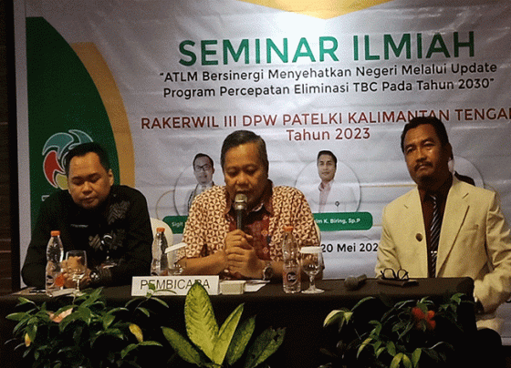 Seminar Ilmiah dan Rapat Kerja Wilayah ke III DPW Persatuan Ahli Teknologi Laboratorium Medik Indonesia Kalimantan Tengah, Sabtu, 20 Mei 2023.