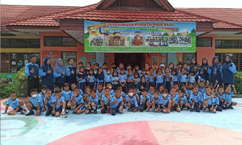 Siswa salah satu TK Negeri di Kotim.
