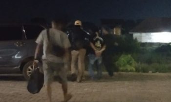 Tim Resmob Polres Kotim mengamankan terduga penjambret Sabtu malam, 20 Mei 2023.