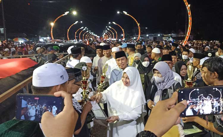 Grup Seniman Musik ini Juarai Pawai Takbiran di Kotim