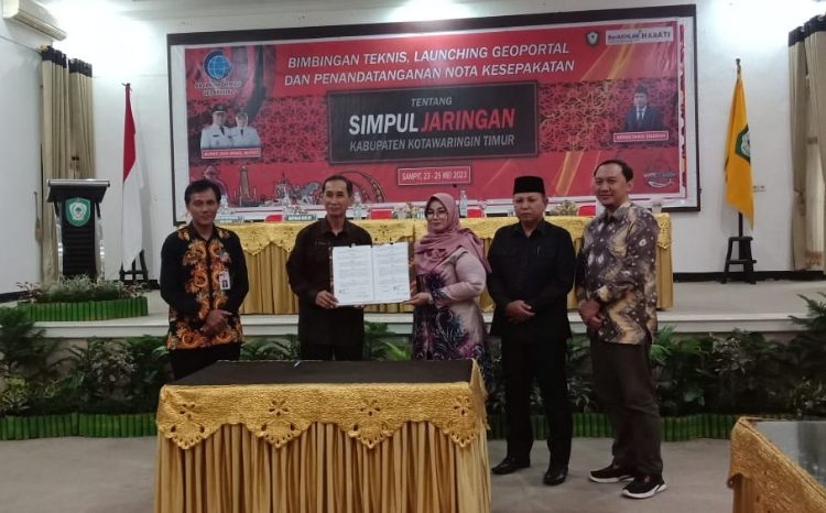 Geoportal Kotim Diluncurkan