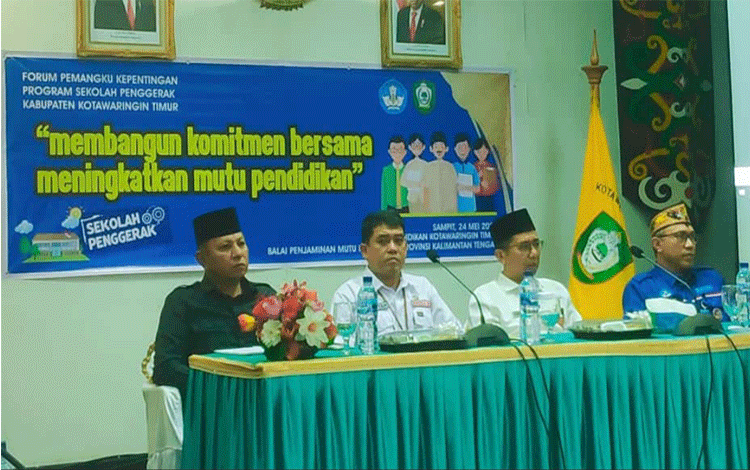 DPRD Kotim Apresiasi Forum Pemerintah Daerah Sekolah dan Guru Penggerak