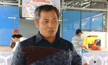 Anggota DPRD Kotim Sihol Parningotan Lumban Gaol hadir dalam peresmian krematorium di Kelurahan Pasir Putih, Kecamatan Mentawa Baru Ketapang, Sampit, Jumat, 16 Juni 2023.