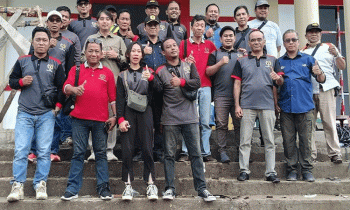 Anggota dan pengurus PWI Pulang Pisau Laksanakan safari jurnalistik ke beberapa kecamatan di wilayah kabupaten setempat, Selasa, 20 Juni 2023.