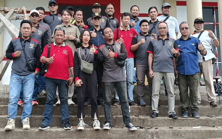 Jalin Sinergitas, PWI Pulang Pisau Gelar Safari Jurnalistik