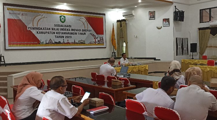 Bappelitbangda Targetkan Nilai IID Kotim Masuk Kategori Sangat Inovatif