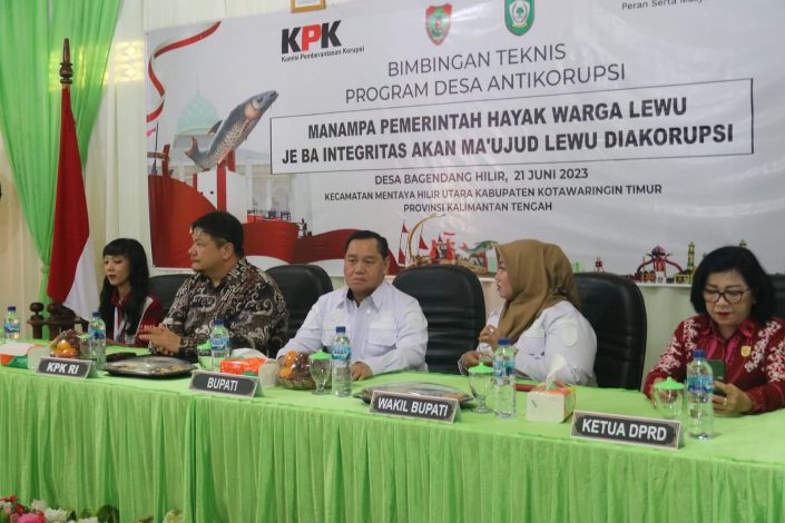 Halikinnor Berharap Seluruh Desa di Kotim Jadi Desa Antikorupsi