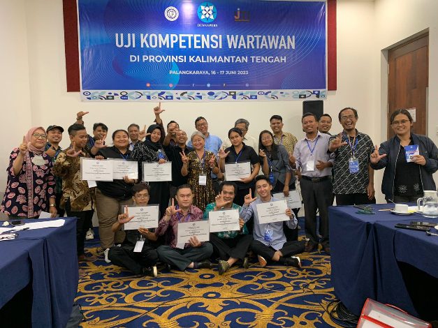Begini Kesan dan Pesan Peserta UKW LPDS di Kalteng