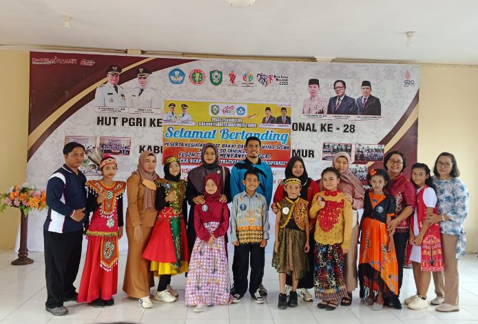 Siswi SDS Bina Bangsa 02 Juara I Menyanyi Tunggal FLS2N Tingkat Kabupaten Kotim