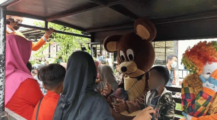 Gepeng di Sampit terjaring razia Satpol PP Kotim saat bulan Ramadan.
