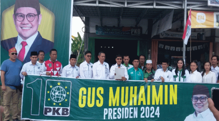 Kader PKB Katingan, Sabtu, 24 Juni 2023 di Kantor DPC PKB Katingan Jalan Soekarno Hatta mendeklarasikan H Muhaimin Iskandar sebagai calon Presiden RI pada pemilu 2024.