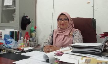 Ketua KPU Kotim, Siti Fathonah Purnaningsih, saat diwawancara Selasa, 6 Juni 2023.