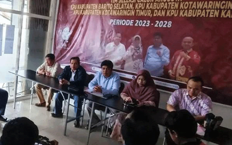 Ini Daftar Anggota KPU Periode 2023-2028 Kabupaten Kotim dan 3 Kabupaten Lain di Kalteng
