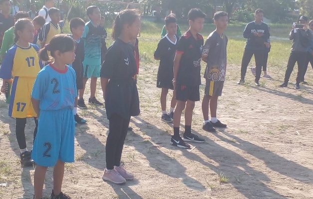 Para peserta cabor atletik O2SN Tingkat Kabupaten Kotim di Stadion 29 Nopember Sampit pada 29 31 Mei 2023. 1