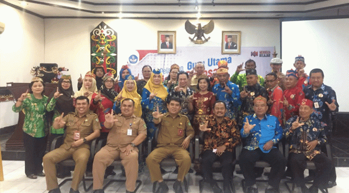 Pembukaan Implementasi Model Pelindungan Bahasa Daerah di Kantor Bupati Kotim, Senin, 5 Juni 2023.