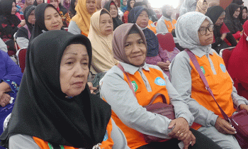 Peringatan hari lansia di Kabupaten Kotawaringin Timur, Selasa, 13 Juni 2023.
