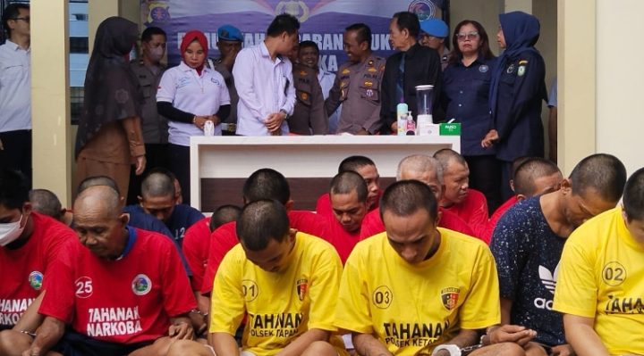 Pers rilis Operasi Antik 2023 Polres Kotim, Senin, 26 Juni 2023.