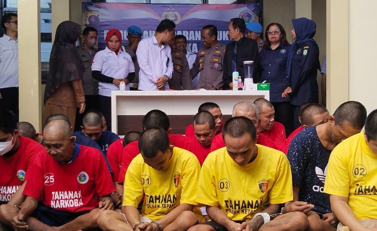 Selama Operasi Antik Telabang 2023, Sebanyak 51 Budak Narkoba Diamankan Polres Kotim
