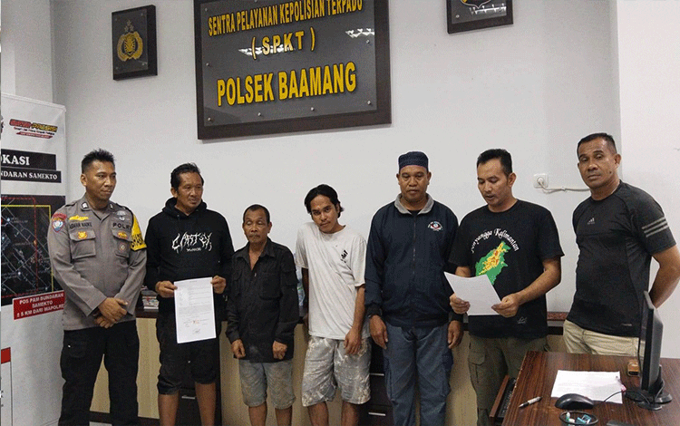 Sempat Viral, Pertikaian Dua Pria di Sampit Berakhir Damai