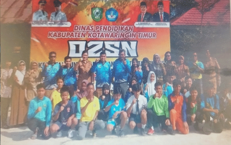 O2SN SMP Kotim Dorong Prestasi Secara Sportif