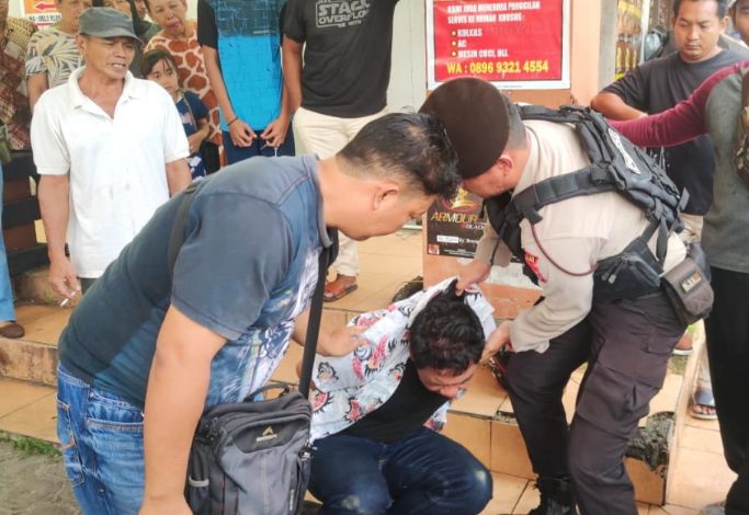 Pelaku Curas BRI Link di Palangka Raya Ditangkap Warga