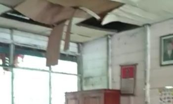 Potongan video kondisi Bangunan SDN 2 Pamalian, Dusun Pemalian yang rusak.