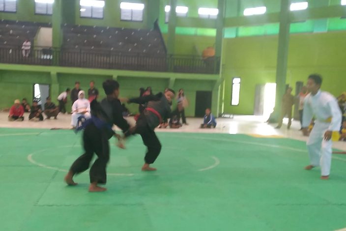 Siswa SDS Eka Tjipta Bukit Santuai Juara I Pencak Silat Putera O2SN Tingkat Kabupaten Kotim