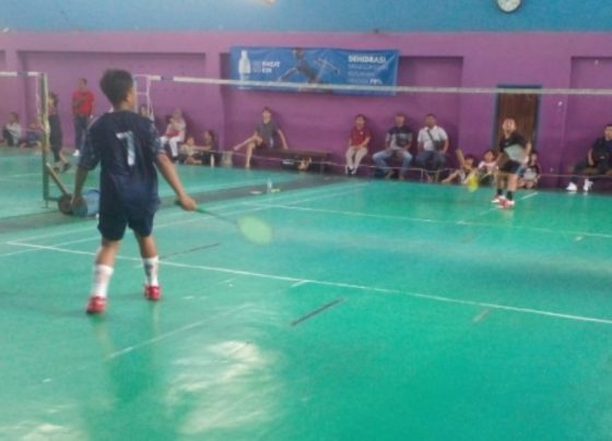 Siswi peserta cabor renang puteri O2SN SDMI tingkat Kabupaten Kotim pada 29 31 Mei 2023