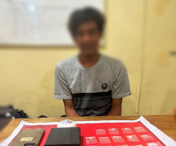 Polisi Sita 14 Paket Sabu dari Seorang Pengedar di Palangka Raya