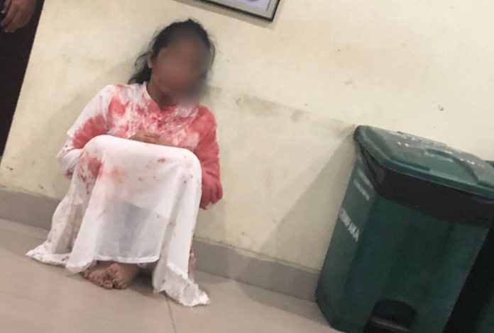 Pelaku Bunuh Anak Kandung dengan Senjata Tajam Jenis Golok