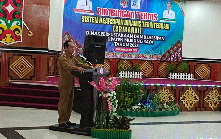 Dispursip Murung Raya Gelar Bimtek Srikandi Mewujudkan Percepatan Penerapan SPBE
