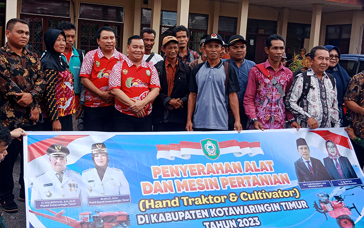 Bantu Alsintan untuk Kelompok Tani, Halikinnor Punya Harapan Begini