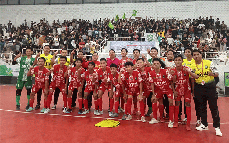 Tim Futsal Putra Kotim Unggul 16 Gol dari Seruyan