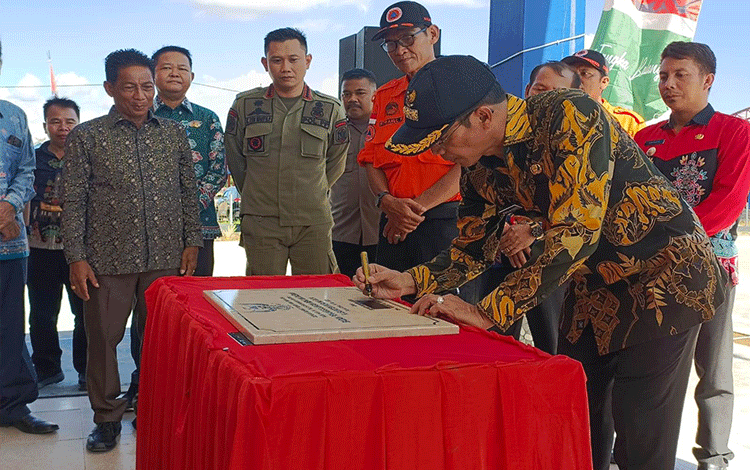 Bupati Murung Raya Resmikan Kantor BPBD Baru