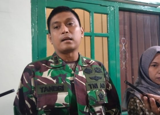 Dandim 1015 Sampit Letkol Inf Muhammad Tandri Subrata.
