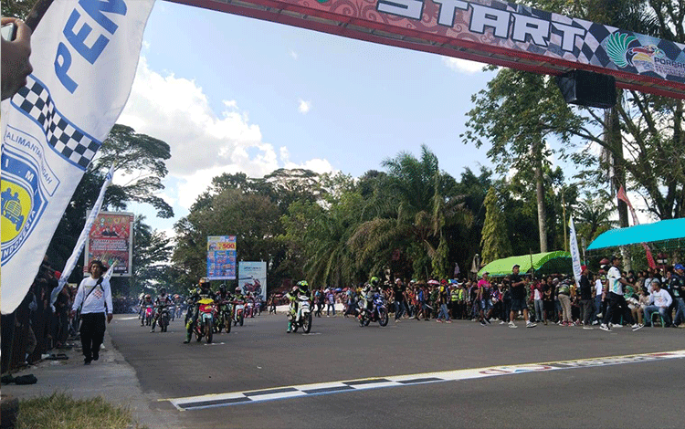 Berikut Daftar Juara Cabor Balap Motor-Motor Prix Porprov Kalteng