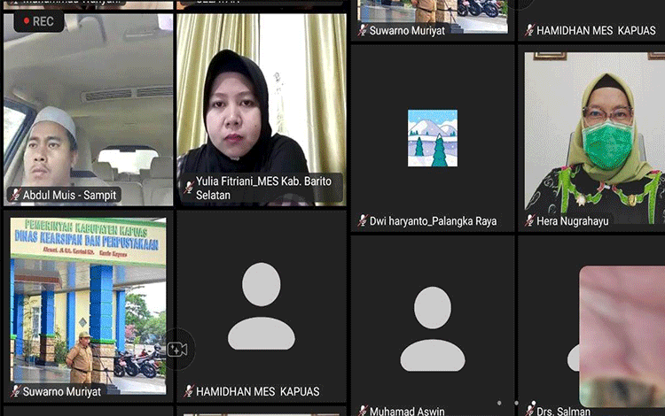 MES Kalteng Gelar Pelatihan Administrasi dan Kesekretariatan