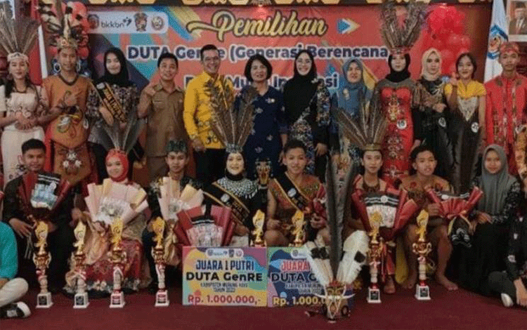 Wakil SMAN Tanah Siang dan Murung Terpilih Jadi Duta Genre Murung Raya 2023