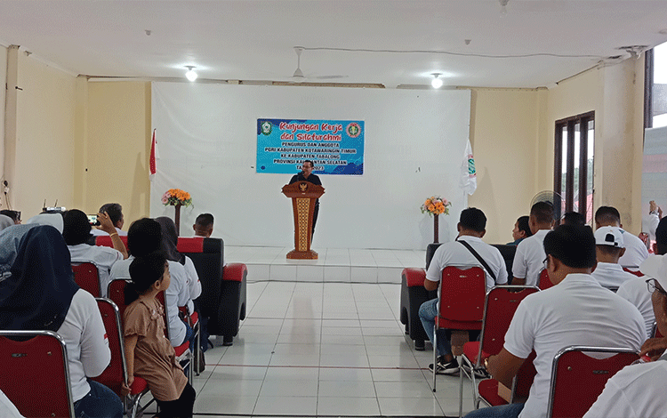 PGRI Kotim Berkunjung ke PGRI Tabalong