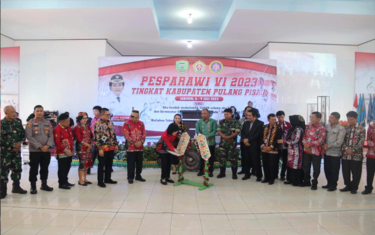 Pesparawi Pulang Pisau Wadah Ciptakan Kebersamaan Jemaat