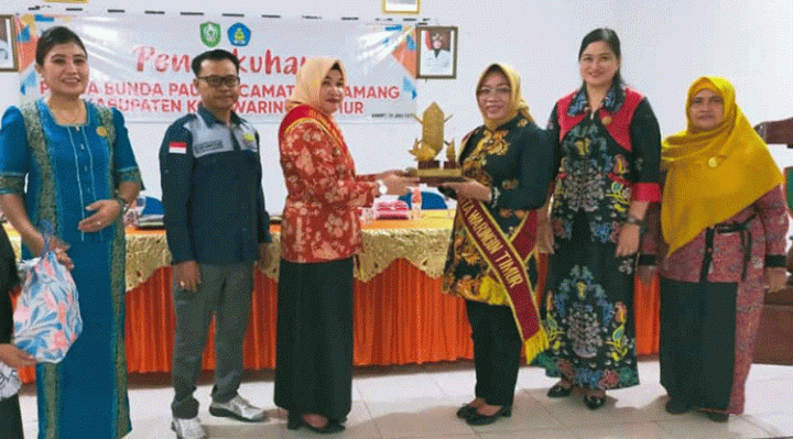 Pengukuhan Pokja Bunda PAUD Kecamatan Baamang.