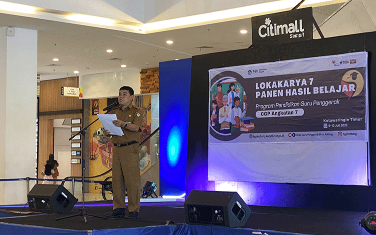 Disdik Kotim Gelar Lokakarya 7 Festival Panen Hasil Belajar Guru Penggerak