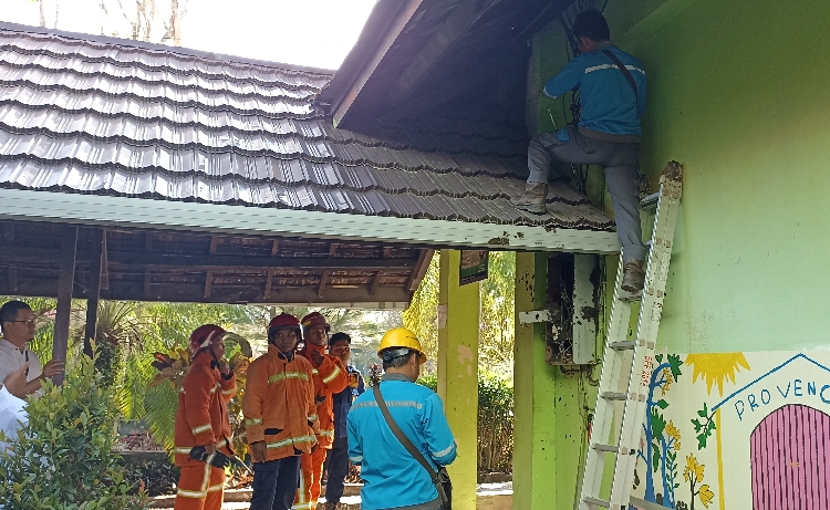 Ini Kata Kepala SMKN 1 Sampit Soal Panel Listrik Meledak dan Nyaris Picu Kebakaran