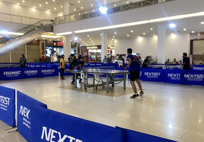 Atlet Tenis Meja Porprov XII Kalteng 2023 Sudah Tak Sabar Bertanding
