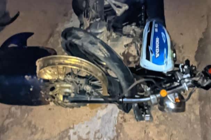 Seorang Pengendara Sepeda Motor Peserta Touring Kecelakaan di Desa Bajarum